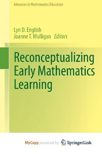 Tapa de Reconceptualizing Early Mathematics Learning