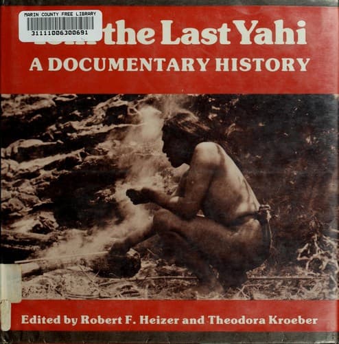 Tapa de Ishi, the last Yahi