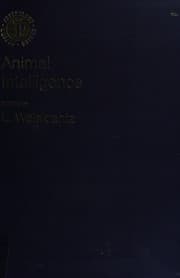 Tapa de Animal intelligence