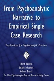 Tapa de From psychoanalytic narrative to empirical single case research