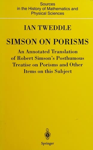 Tapa de Simson on porisms