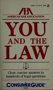 Tapa de You and the law