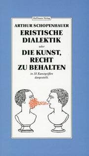 Tapa de Eristische Dialektik, oder, Die Kunst, Recht zu behalten