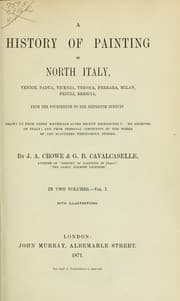 Tapa de A history of painting in North Italy