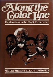 Tapa de Along the color line, explorations in the Black experience