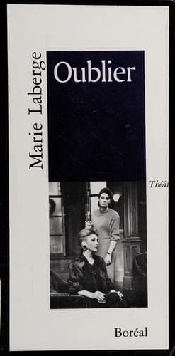 Tapa de Oublier