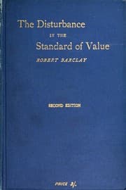Tapa de The disturbance in the standard of value