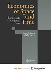 Tapa de Economics of Space and Time