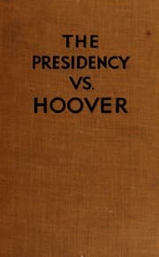 Tapa de The presidency vs. Hoover