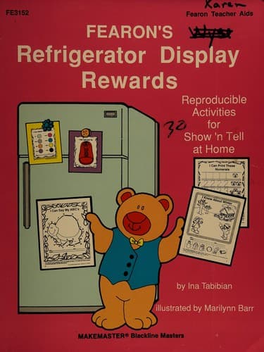 Tapa de Fearon's Refrigerator Display Rewards