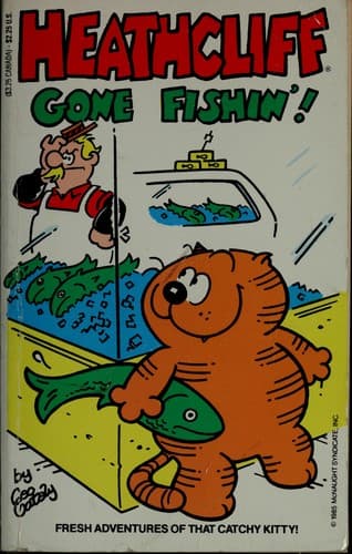 Tapa de Heathcliff Gone Fishin'
