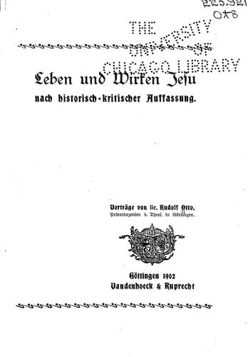 Tapa de Leben und Wirken Jesu