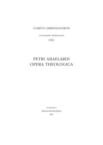 Tapa de Petri Abaelardi
