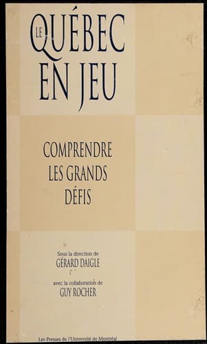 Tapa de Le Québec en jeu