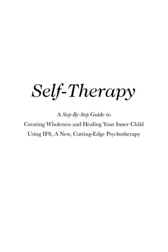 Tapa de Self-therapy