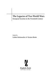Tapa de The legacies of two world wars