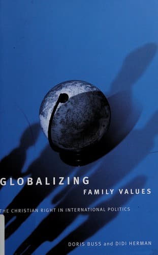Tapa de Globalizing family values