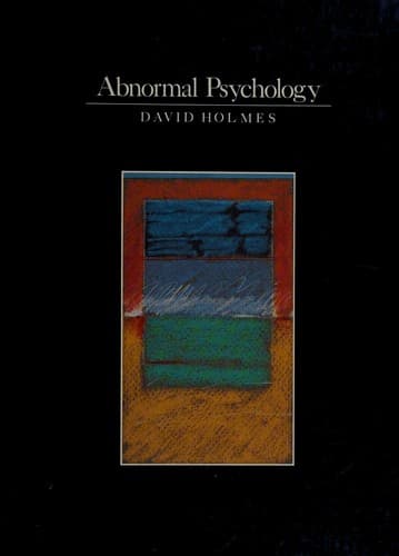 Tapa de Abnormal psychology