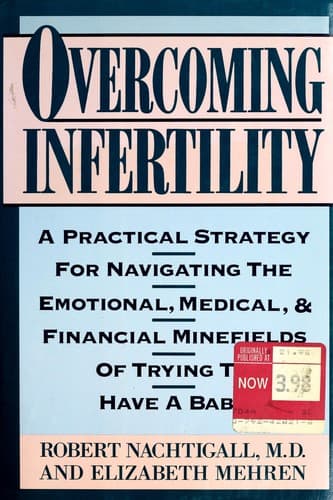 Tapa de Overcoming infertility