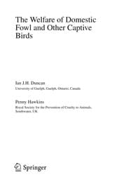 Tapa de The welfare of domestic fowl and other captive birds