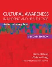 Tapa de Cultural awareness in nursing and health care