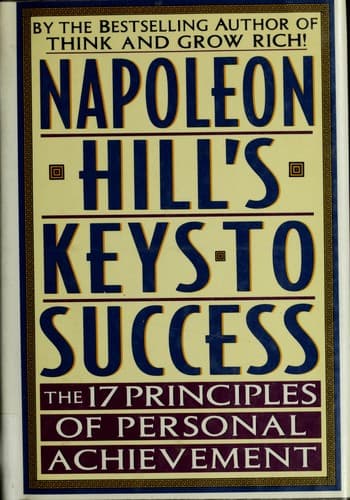 Tapa de Napoleon Hill's keys to success
