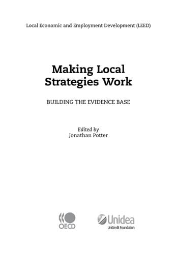 Tapa de Making local strategies work