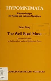 Tapa de The well-read muse