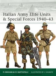 Tapa de Italian Army Elite Units & Special Forces 1940-43