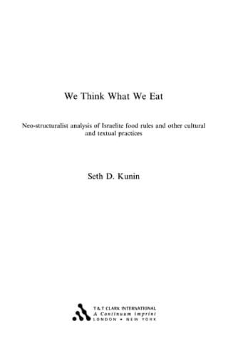 Tapa de We think what we eat