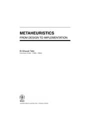 Tapa de Metaheuristics