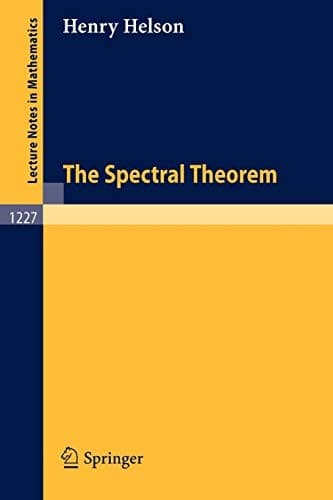 Tapa de The Spectral Theorem