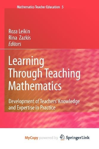 Tapa de Learning Through Teaching Mathematics