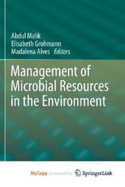 Tapa de Management of Microbial Resources in the Environment