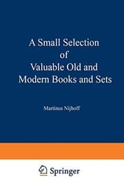 Tapa de A Small Selection of Valuable Old and Modern Books and Sets