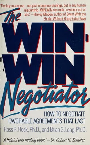 Tapa de The Win-win negotiator