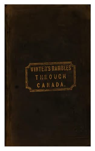 Tapa de It Blows, it Snows: A Winter's Rambles Through Canada