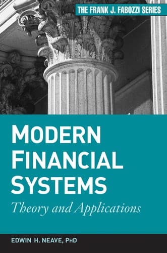 Tapa de Modern financial systems