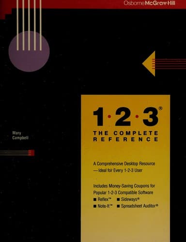 Tapa de 1-2-3, the complete reference