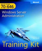 Tapa de MCITP self-paced training kit (Exam 70-646)