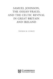 Tapa de Samuel Johnson, the Ossian fraud and the Celtic revival in Great Britain and Ireland