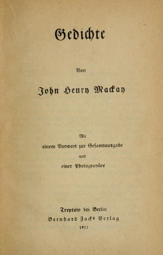 Tapa de Gesammelte Werke