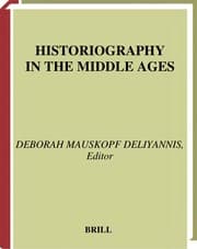 Tapa de Historiography in the Middle Ages