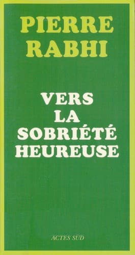 Tapa de Vers la sobrie te  heureuse