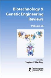 Tapa de Biotechnology and genetic engineering reviews