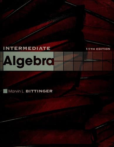 Tapa de Intermediate algebra