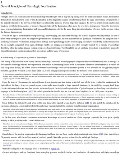 Tapa de Localization in clinical neurology