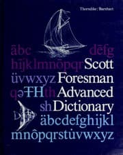 Tapa de Scott, Foresman advanced dictionary