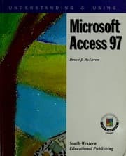 Tapa de Understanding & using Microsoft Access 97
