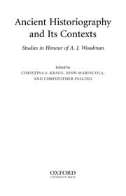 Tapa de Ancient historiography and its contexts
